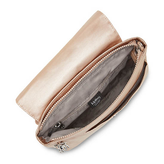 Sacs À Dos Kipling Dannie Metallic Small Beige | FR 1669LI